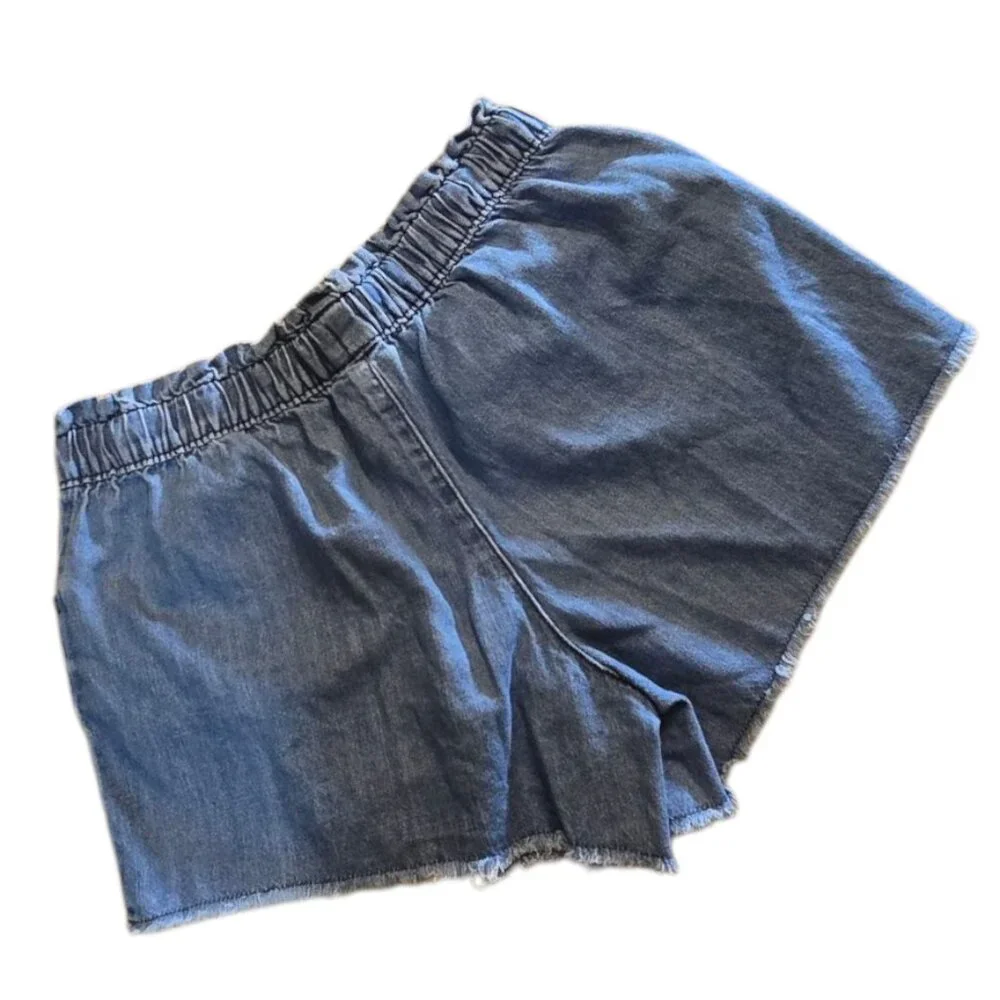 2 Pair Girl's OSHKOSH B'GOSH Denim Shorts sz 12